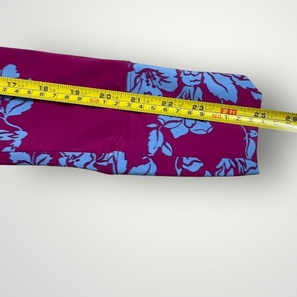 Title Nine Floral Rash Guard Swim Shirt Small Long Sleeve Zip Neck Women's - Picture 6 of 9